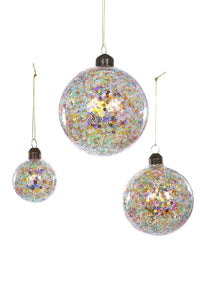 Pastel Confetti Ornament