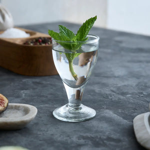 Pebbled Footed Shot Glass