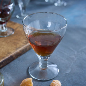 Pebbled Footed Goblet