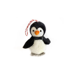 Felt Penguin Ornament