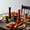 Squat Pillar Taper Candle