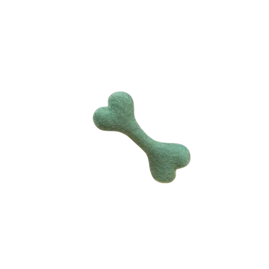 Wool Bone Dog Toy