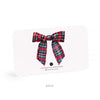 Plaid Bow Holiday Little Notes