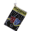 Playbill with theater masks design on a white background