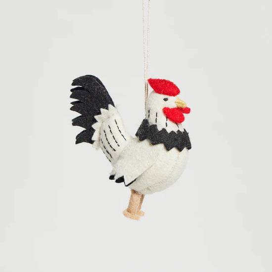 Plucky the Rooster Ornament