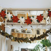 Poinsettia Felt Garland