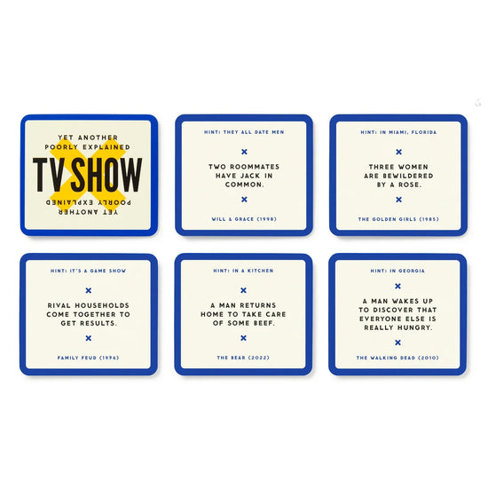 Poorly Explained TV Shows Game