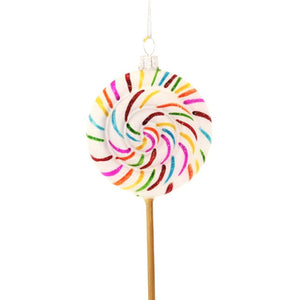 Rainbow Lollipop Ornament