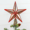Red Outline Star Topper