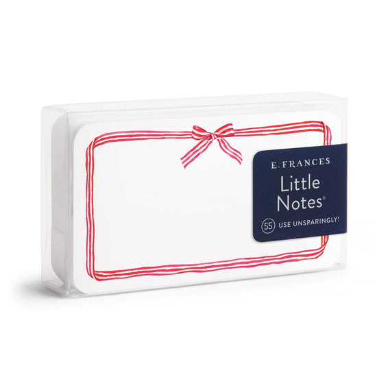 Red Ribbon Holiday Little Notes
