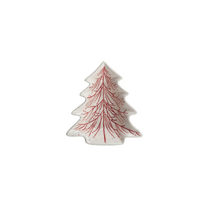 Red Tree Candy Dish
