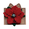 Handmade Wool Flower Gift Topper