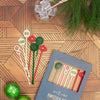 Retro Ornament Swizzle Stix