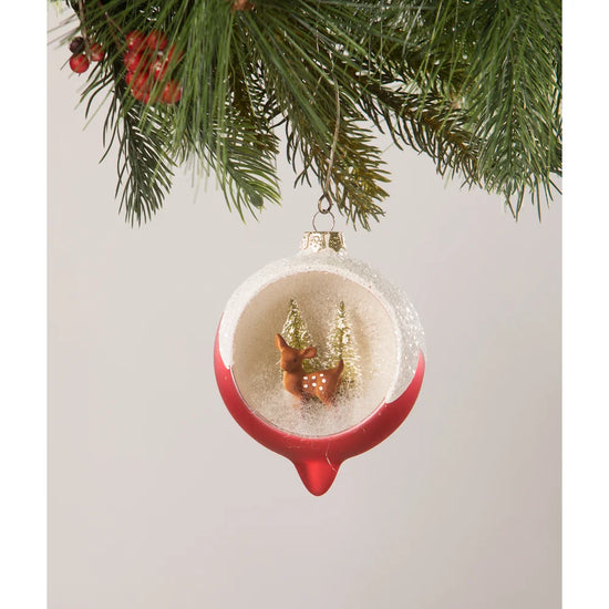 Retro Deer Ornament