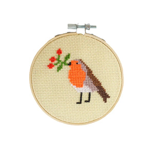 Robin Cross Stitch Kit