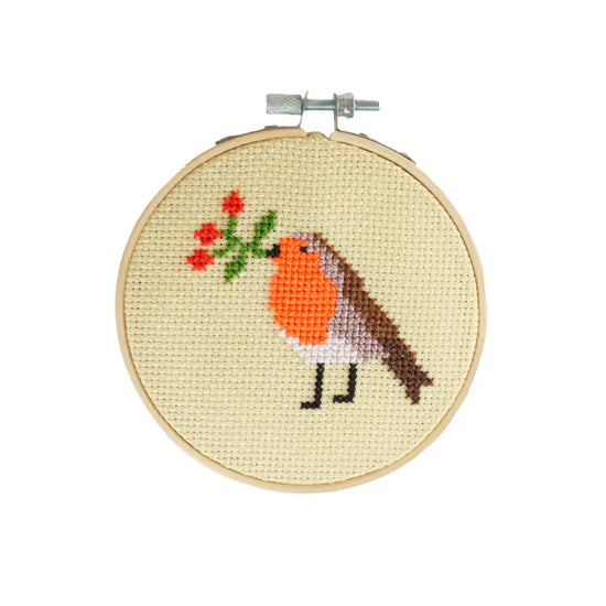 Robin Cross Stitch Kit