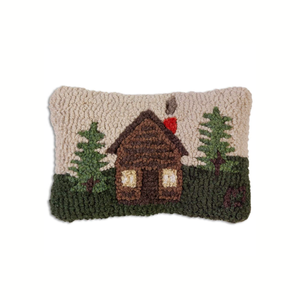 Rocky Hill Cabin Mini Pillow