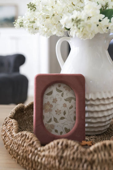 Rose Velvet Picture Frame