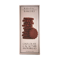 Chocolate Cacao Nib Shortbread