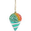 Rainbow Snow Cone Ornament