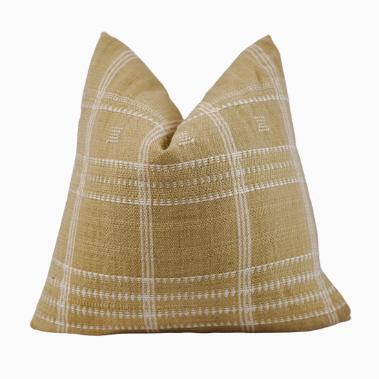 Sand Indian Wool Pillow