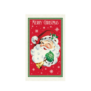 Christmas Santa Dish Towel