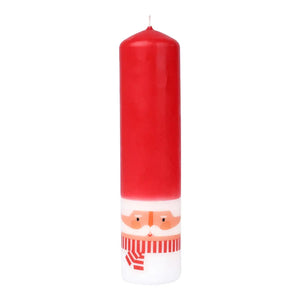 Santa Advent Pillar Candle