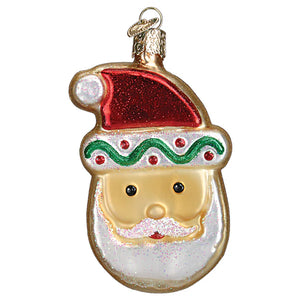 Santa Sugar Cookie Ornament