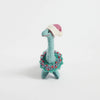 Santa Brontosaurus Ornament