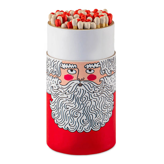 Santa Cylinder Matches