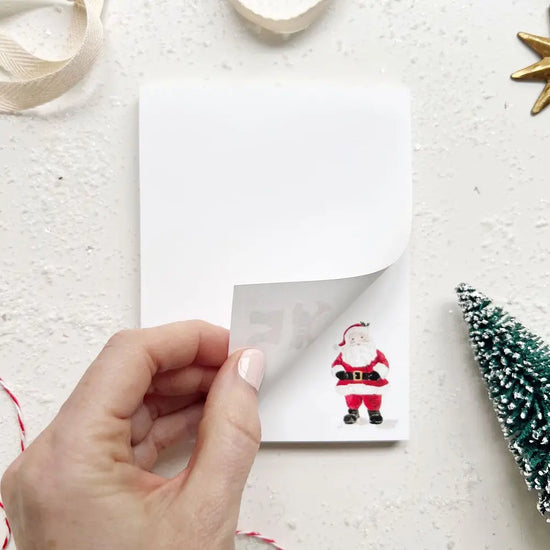 Santa Notepad