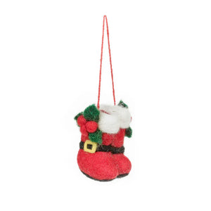 Santa Boots Ornament