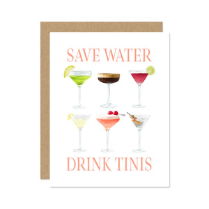 Drink Tinis Card