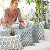 Savoie Denim Linen Pillow