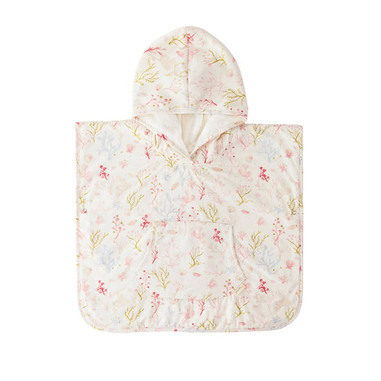 Sea Bloom Poncho Towel