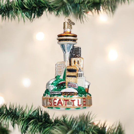 Seattle Skyline Ornament