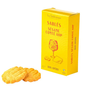Sesame & Comte Savory Crackers