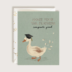 Shake Your Tail Grad Card