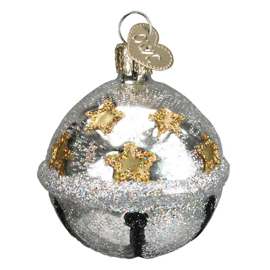 Silver Jingle Bell Ornament