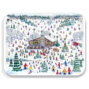 Ski Lodge Tray