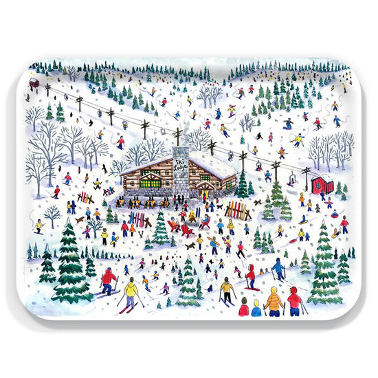 Ski Lodge Tray