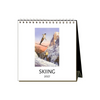 2027 Skiing Desk Calendar