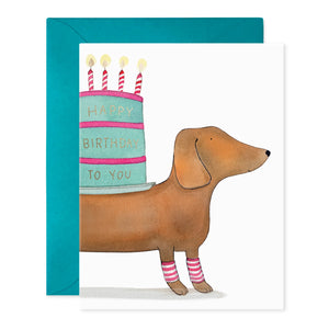Slinky Dog Birthday Card