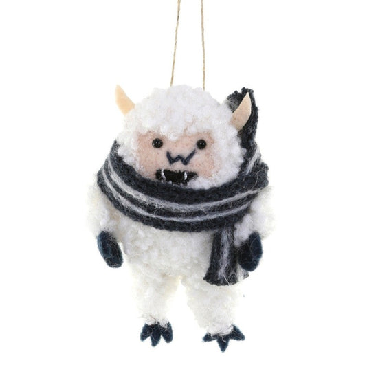 Snowbound Yeti Ornament