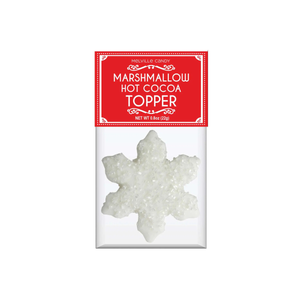 Snowflake Crystal Marshmallow Topper