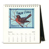 Vintage Birds Desk Calendar