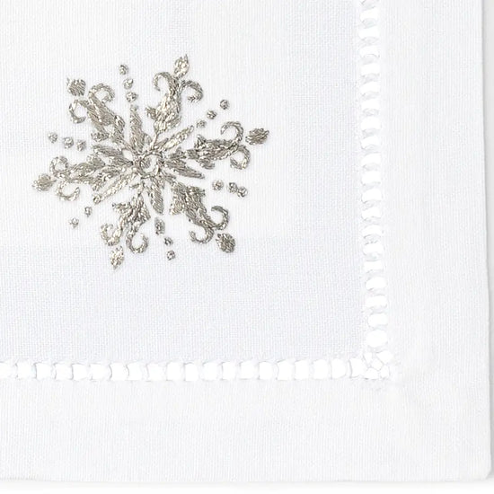 Snowflake Cocktail Napkin Set