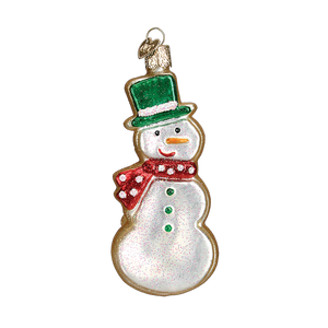 Snowman Sugar Cookie Ornament