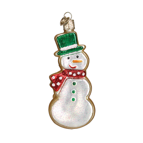 Snowman Sugar Cookie Ornament