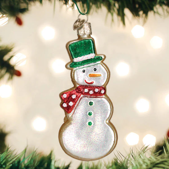 Snowman Sugar Cookie Ornament